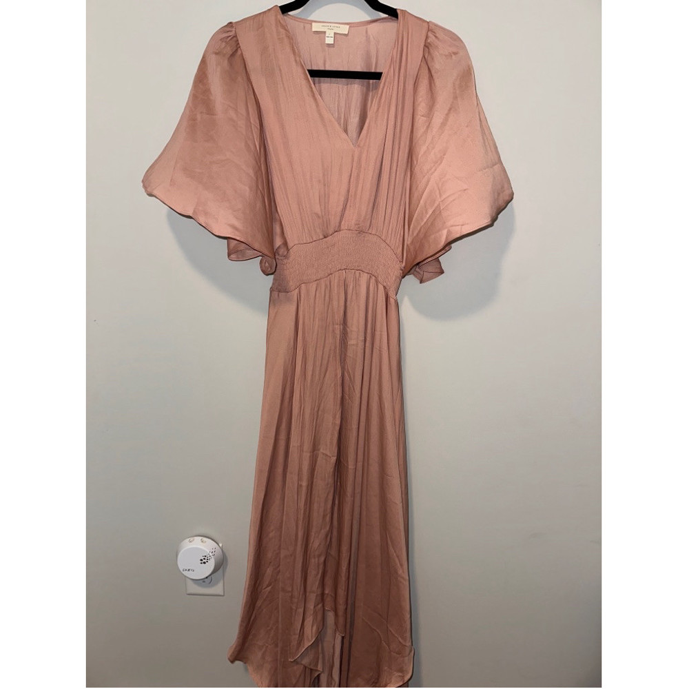 Grade & gather Pink silk dress